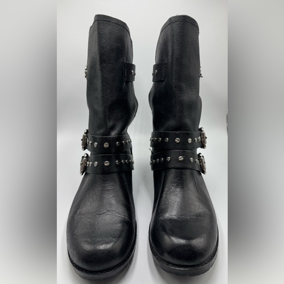 Dolce Vita Shoes - Dolce Vita Leather Moto Boots Black 8.5